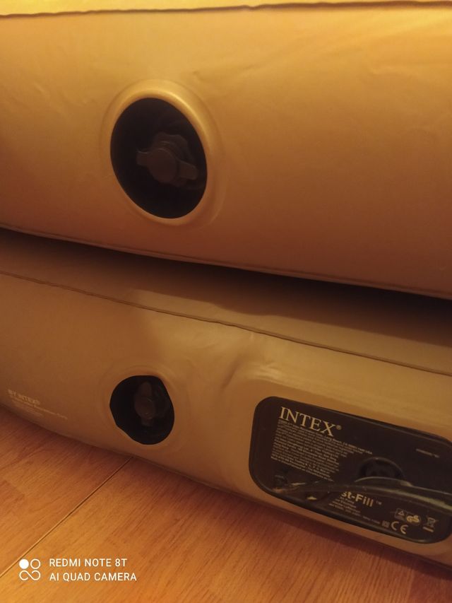 colchon inchable doble