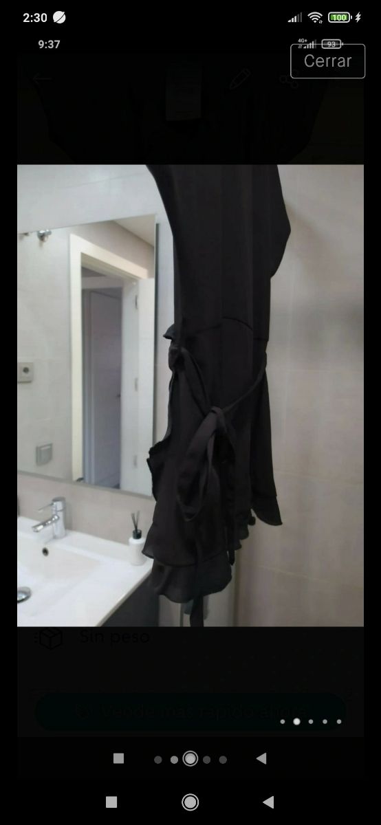 blusa cruzada XS H&M nueva