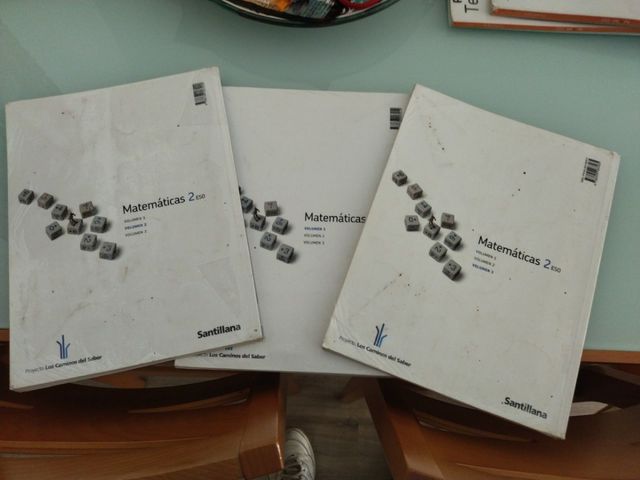 Libros matemáticas 2 ESO, ISBN 9789429468465