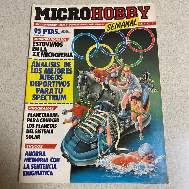 Set di 10 riviste MICROHOBBY ZX Spectrum