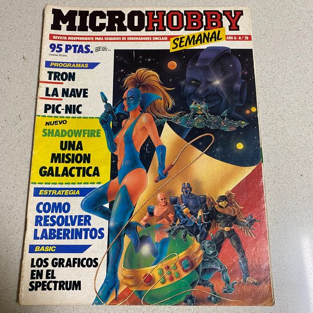 Set di 10 riviste MICROHOBBY ZX Spectrum