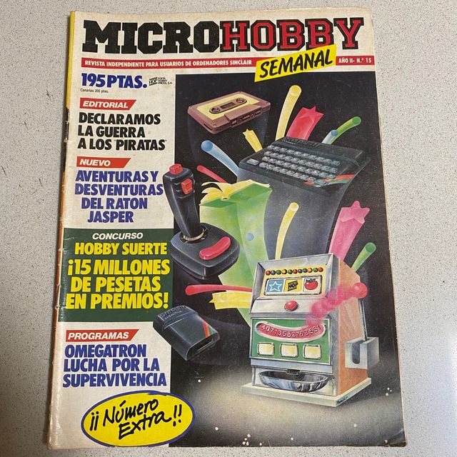 Set di 10 riviste MICROHOBBY ZX Spectrum
