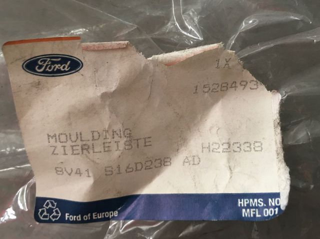 Aletin delantero NUEVO Ford Kuga