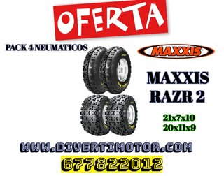 Nuematicos maxxis razr2