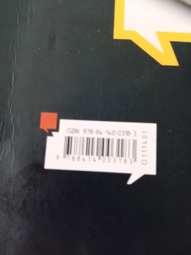 Libro de Valenciano de 2 ESO. ISBN 97884140031803