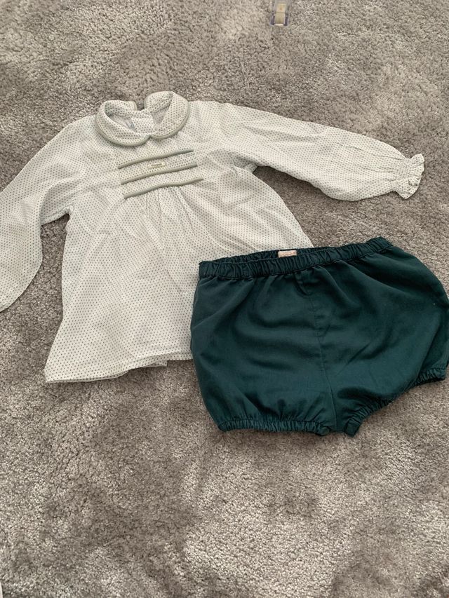 Conjunto talla 12 18 meses marca foque, Gocco