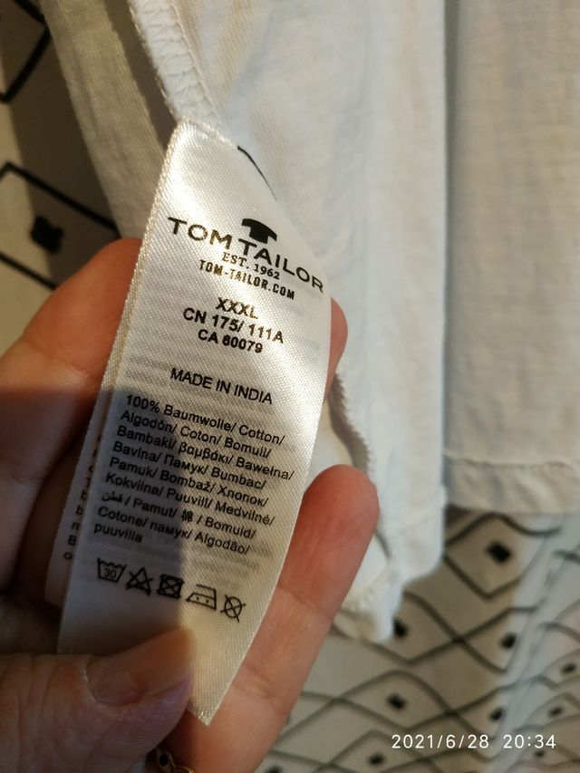 Camiseta Tom Tailor talla grande