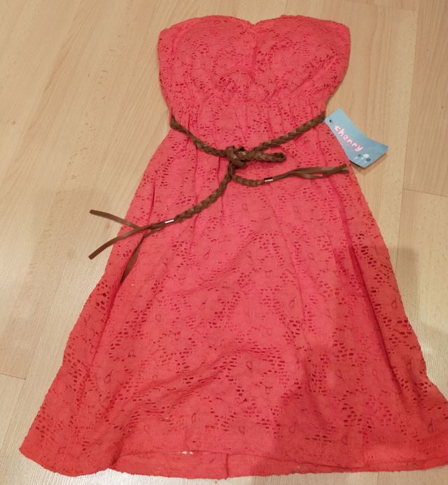 vestido palabra de honor