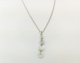 Collar TOUS colgante corazón plata de segunda mano