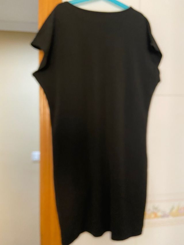Vestido negro mujer