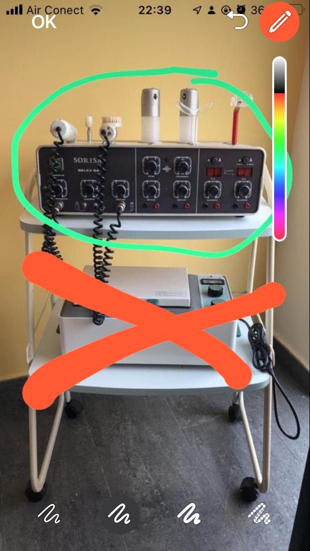 Aparato limpieza de cutis