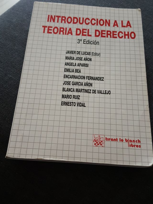 Introducción a la Teoria del Derecho