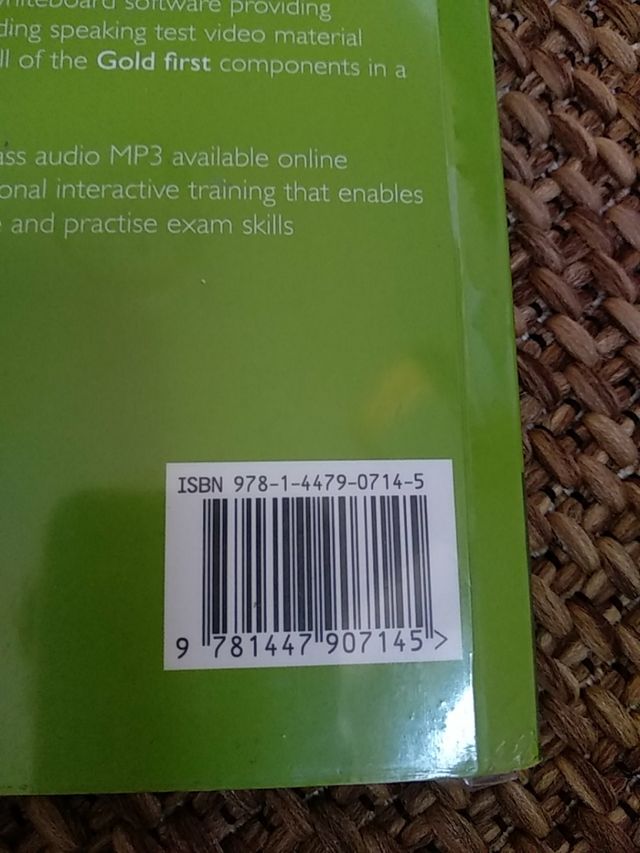 Libro de inglés first