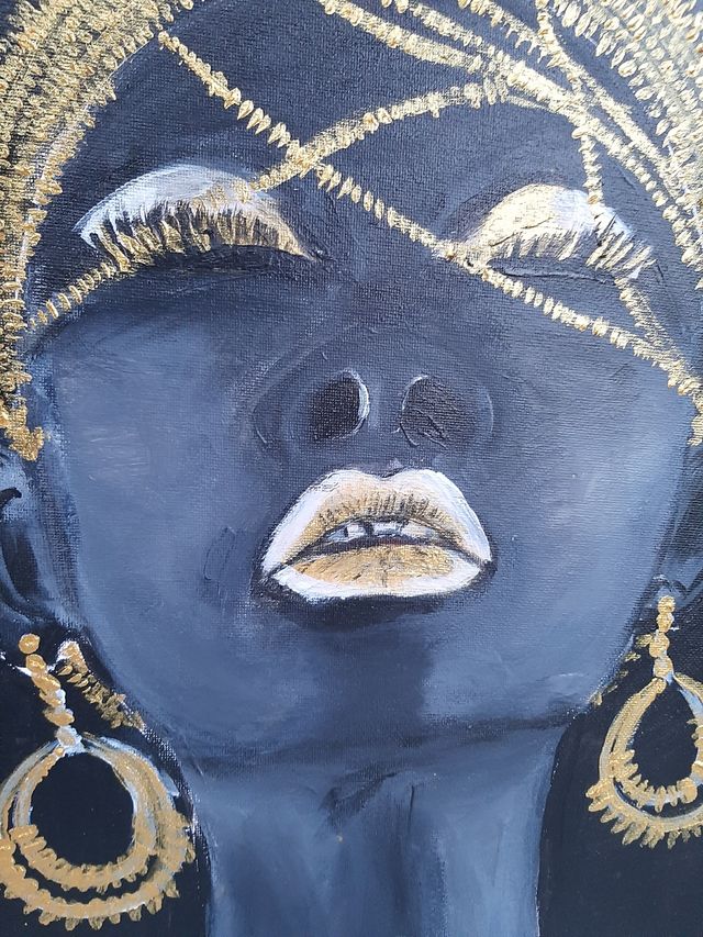 cuadro moderno. abstracto. África. decoración