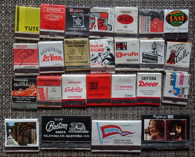 Fiammiferi antichi Cantabria e provincia