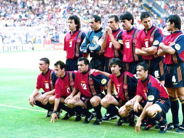 ESPAÑA 1996 Eurocopa talla M-L