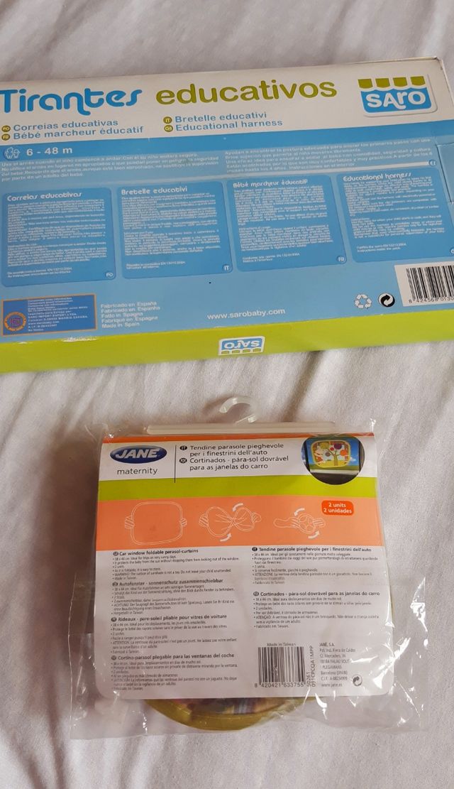 Tirantes educativos + parasol