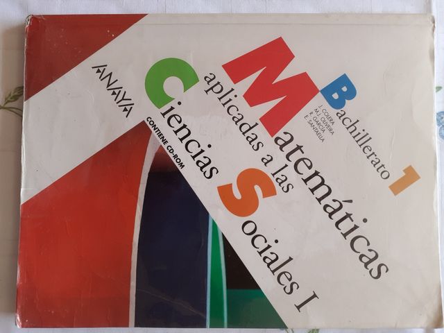 Matematicas aplicadas a las ciencias sociales