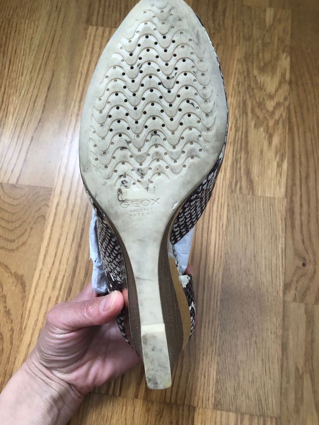 Zapato plataforma Geox