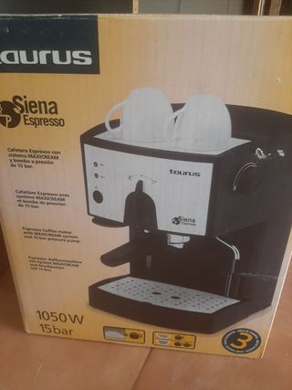Cafetera Taurus siena espresso de segunda mano por 60 EUR en Ocaña en  WALLAPOP
