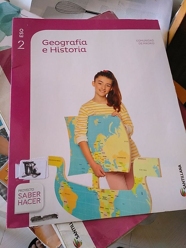 Libro de geografía 2 eso