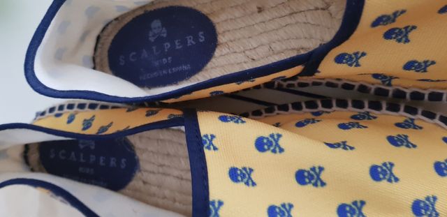 Scalpers talla 38 esparteras/playeras