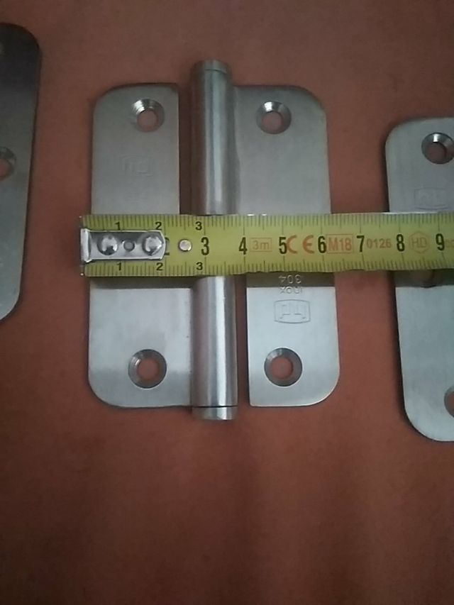 3 Bisagras izquierdas