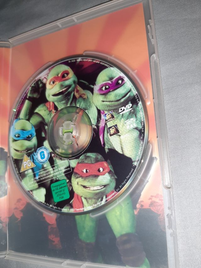 las tortugas ninja 3 1a edicion descatalogada dvd
