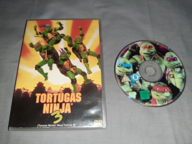 las tortugas ninja 3 1a edicion descatalogada dvd