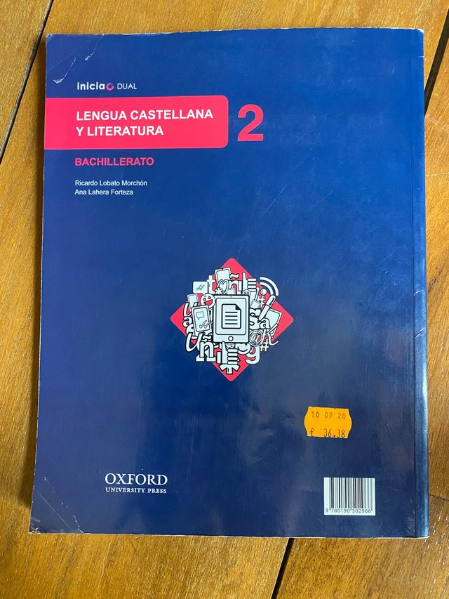 Lengua castellana y literatura 2 bachillerato