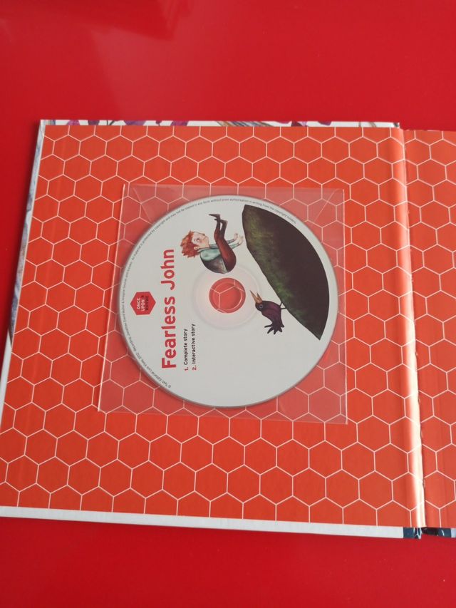 Libro lectura Fearless John 4° primaria