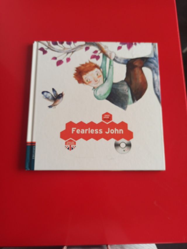 Libro lectura Fearless John 4° primaria