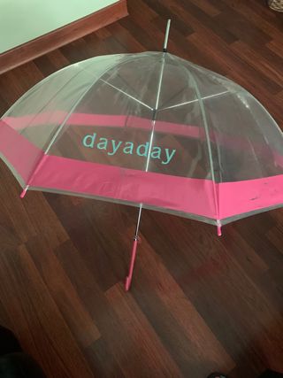 Paraguas transparente dayaday Outlet