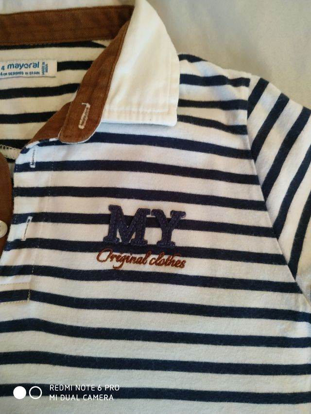 Conjunto mayoral 4 años
