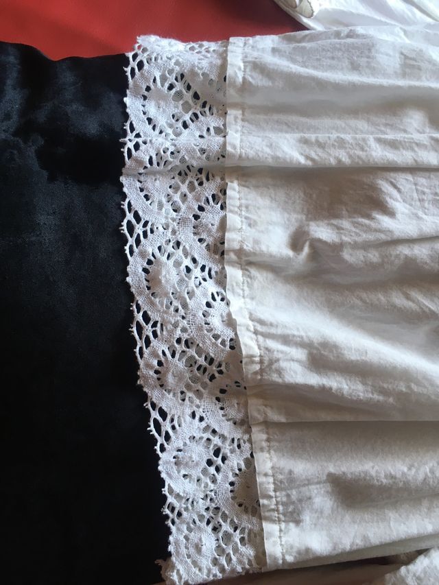 Blusa blanca 100/ algodón