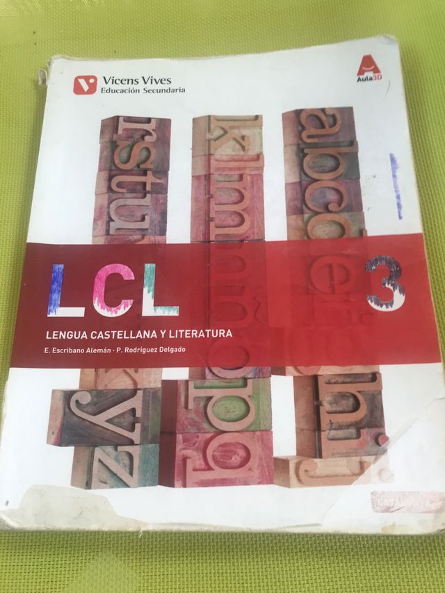 Libro lengua castellana y literatura de 3