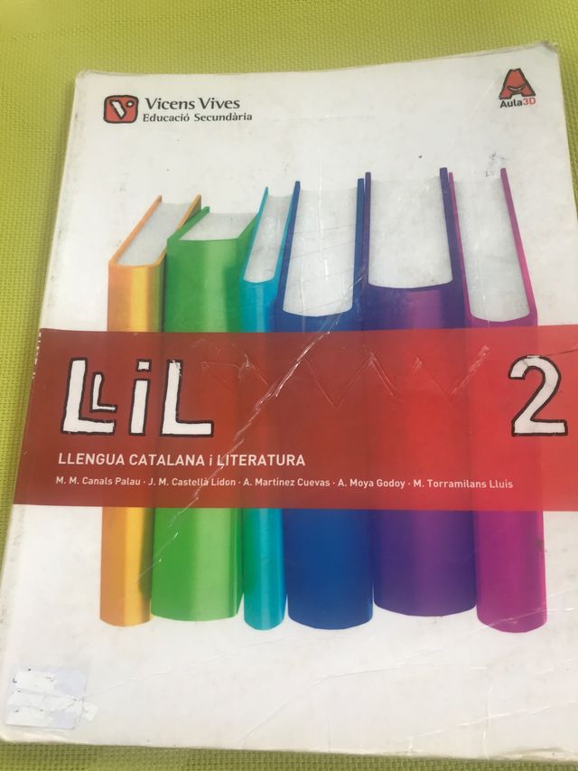Libro llengua catalana i literatura