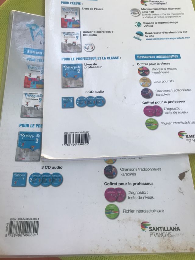 Libros de francés de 2 de la eso