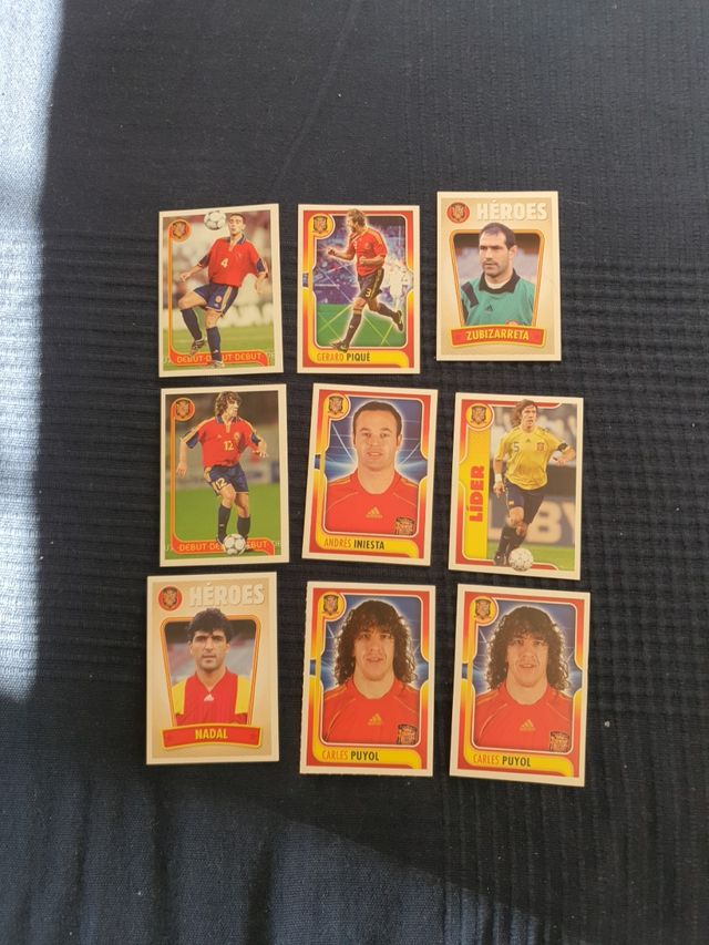 Cromos, Spagna