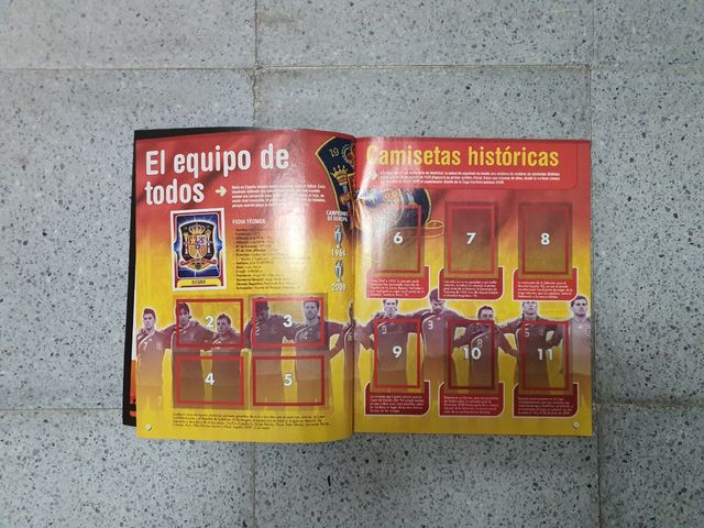 Cromos, Spagna