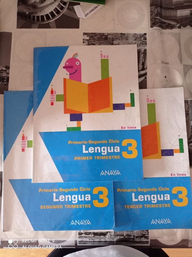 libros lengua 3° primaria anaya