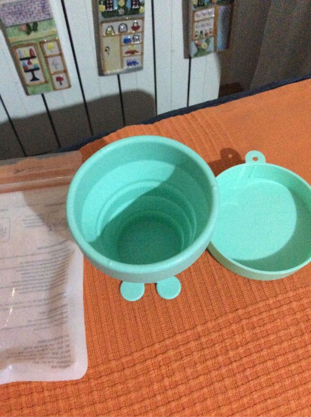 Vaso esterilizador copa menstrual