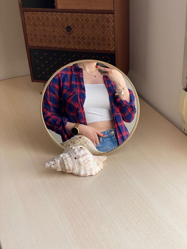 Camisa tipo leñador