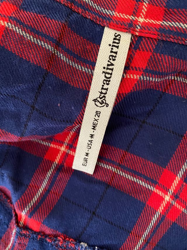 Camisa tipo leñador