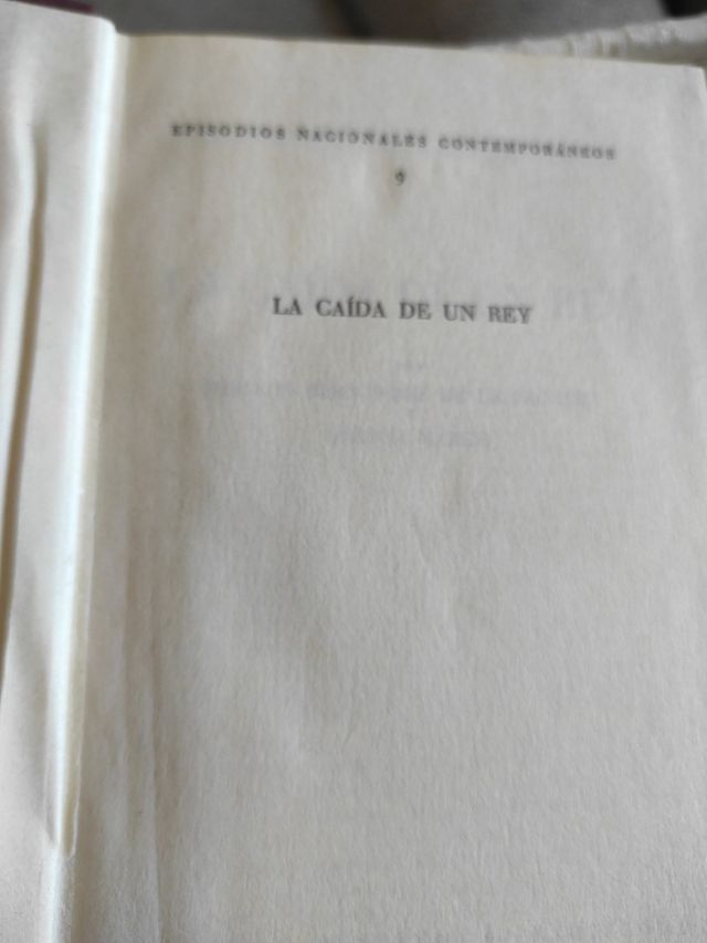 Episodios Nacionales Contemporáneos