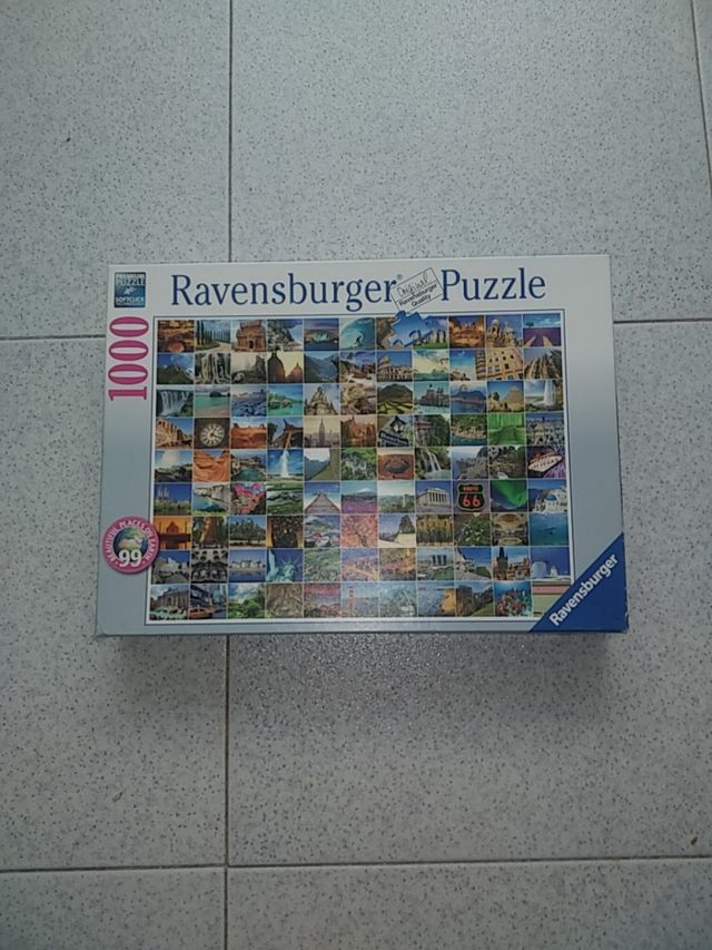 Puzzle 1000 piezas 99 lugares maravillosos