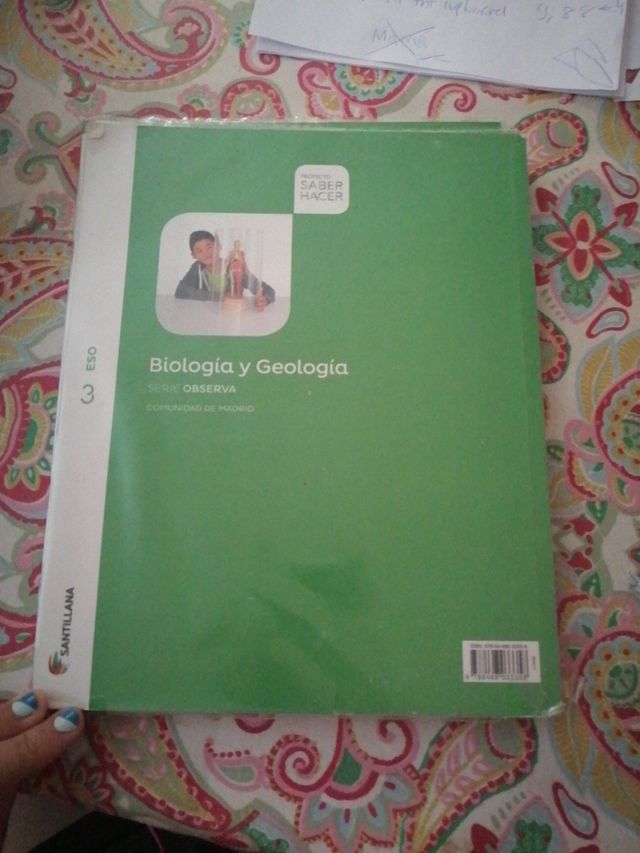 Biologia Y Geologia 3 Eso Santillana Biología y Geología 3 eso Santillana de segunda mano por 10 € en Alcalá