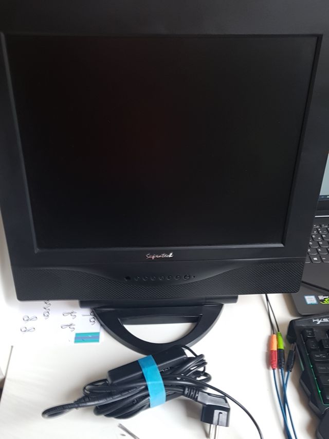 monitor tft 17 pulgadas 17" a 12v y 220v