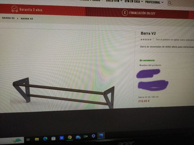 Barra doble singular wod