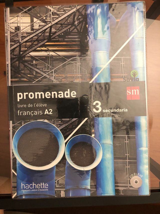 Libro francés Promenade 3 secundaria